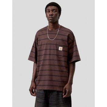 Carhartt Camiseta CAMISETA CARDONA POCKET SS TEE PALISANDER para hombre