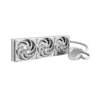 refrigeracion liquida montech hyperflow s360 white 360mm 3 ventiladores argb pwm