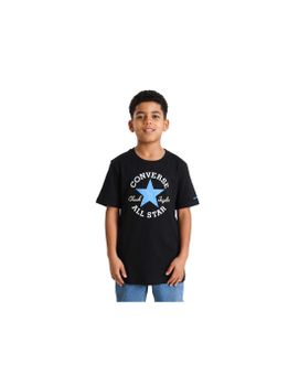 Camiseta Converse Sustainable Core Niño Negro