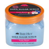 exotic bloom shea sugar scrub 510g