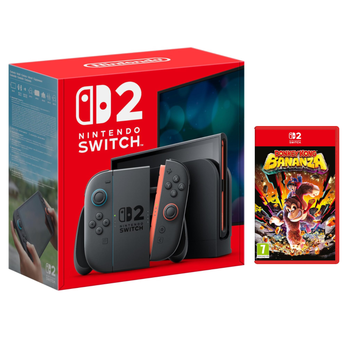 Nintendo Switch 2 Edition SW2 Consola + Juego Físico Mario Kart World o Donkey Kong Bananza o Pokémon Legends: Z-A - (Versión Española)