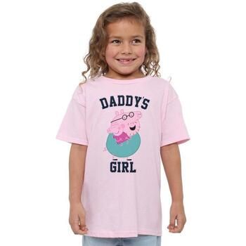 Dessins Animés Camiseta manga larga Daddy's Girl para niña