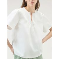 woolrich camisa poplin blouse para mujer