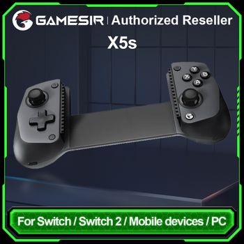 Gamesir X5s Lite Mando celular Android Smartphone controlador Móvil Gaming Gamepad para teléfono móvil Bluetooth 2,4G conexión efecto Hall
