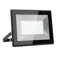 aigostar foco led exterior 100w 10000lm foco proyector led  ip65 impermeable luz de seguridad blanco frio 6400k floodlight led para jardin patio garaje etc
