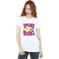 dessins animes camiseta tweeday spread your wings para mujer