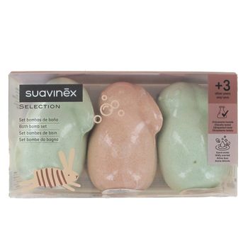 Suavinex set 3 bombas de baño +3 años