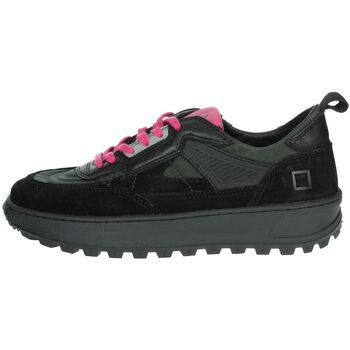 D.A.T.E. Deportivas Moda W411-K2-MN-BK para mujer