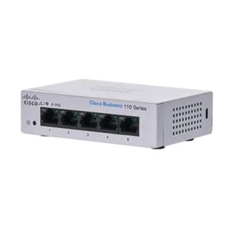 Conmutador Cisco CBS110-5T-D 5 Puertos Gigabit Ethernet