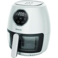 freidora de aire sencor sfr 5340wh 35 l 1300 w cristal