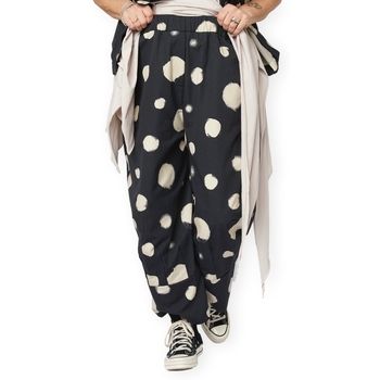 Wendy Trendy Pantalones Trousers 826049 - Black Dot para mujer