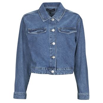 Pieces Cazadora vaquera PCTESSIE LS DNM JACKET MB873 para mujer