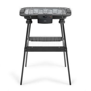 Livoo Barbacoa Eléctrica Negra De 2200 W Con Patas - Dom506