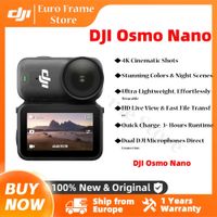 paquete estandar dji osmo nano 128g  64gb camara pequena para vlogs 4k60fps y 143        amplio campo de vision sensor de 113 nuevo con doble microfono marca dji