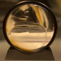 sandscape - moving granular art