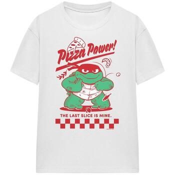 Dessins Animés Camiseta Pizza Power para mujer