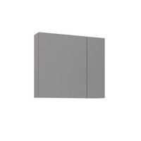 mueble de bano con espejo  - 75 x 16 x 66 cm - cachemira mate