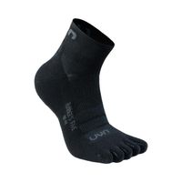 uyn runners five low cut calcetines para correr hombres-negro