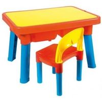 unico plus mesa multijuegos con silla ninos
