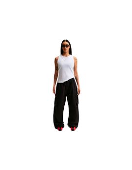 Camiseta Nike Nsw Rib Tight Tank Mujer Blanco