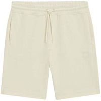 boss short regular fit sewalk sweat shorts open yellow para hombre