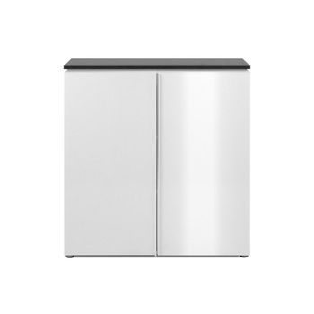 Aparador 2 puertas l88,5 cm - gris