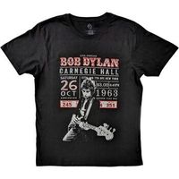 bob dylan tops y camisetas carnegie hall 63 para mujer