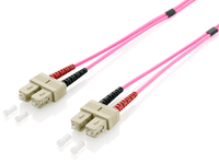 cable fibra optica om4 multimodo libre halogenos scsc 50125u 1m