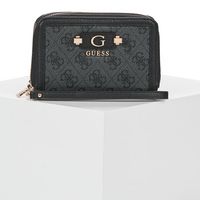 guess monedero lindsey slg med double zip para mujer