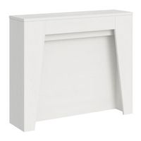 consola extensible 90x25211 cm anea fresno blanco