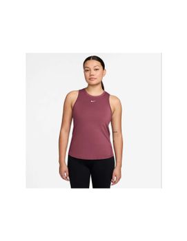 Camiseta de Fitness Nike One Classic Dri-Fit Mujer Rojo