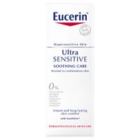 eucerin ultrasensitive soothing care face cream for normal to combination skin