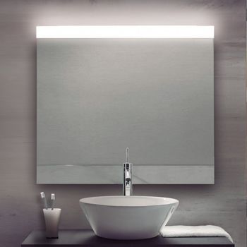 Espejo con luz led deva