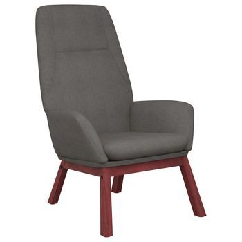 Sillón De Relax | Sillón De Salón | Silla Relax De Tela Gris Claro