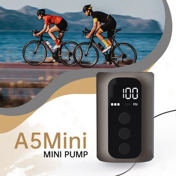 BSCOBBER accesorios para bicicleta bomba de aire portátil inflador de neumáticos ciclismo para bicicleta de montaña bola MTB herramientas eléctricas para bicicleta 100PSI