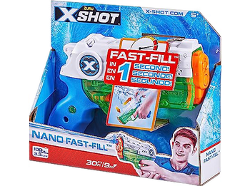 Juego - Sherwood Pistola de agua X-Shot, 100 ml, 9 metros distancia