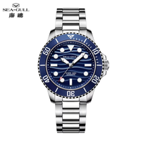 reloj de buceo seagull ocean series para hombre reloj mecanico automatico de 40mm 20bar resistente al agua luminoso orologio uomo automatico 6203