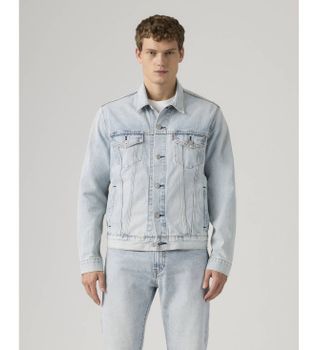 Levi's para hombre. 72334-0775 Chaqueta The Trucker azul (S), Casual, Algodón