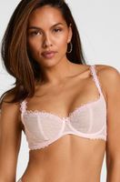 hunkemoller sujetador con aros no preformado eleanora rosa