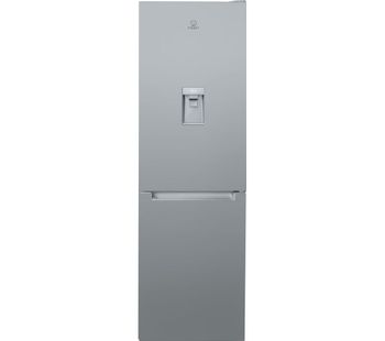 INDESIT LR8 S1 S AQ UK.1 60/40 Fridge Freezer - Silver, Silver