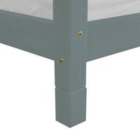 4 pies de cama 10 cm foot verde salvia