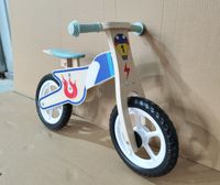 aiyaplay bicicleta sin pedales para ninos con sillin ajustable en pu para 3-5 anos hasta 50 kg madera natural