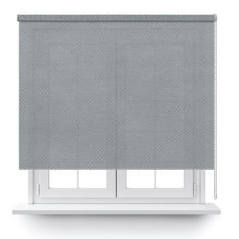 Estor Enrollable Screen Basic 5% Gris 120x250cm.