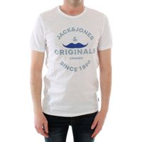 jack  jones camiseta 12183257 joriker tee ss crew neck ka jr white para nino