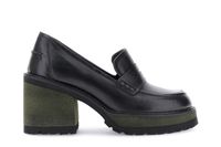 mocasines de cuero black 37