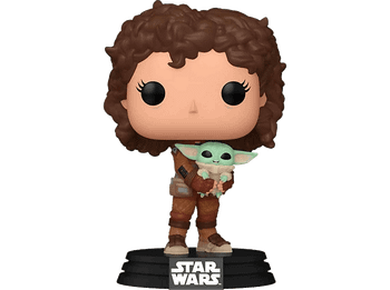 Figura Funko Pop! - Star Wars : Peli Motto & Grogu, Vinilo, 10 cm