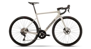 Bicicleta de carretera raymon kirana shimano 105 12s 700 mm beige 2025