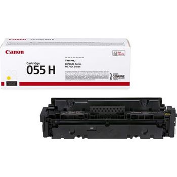 Canon 055H (3017C002) Yellow Original High Capacity Toner Cartridge