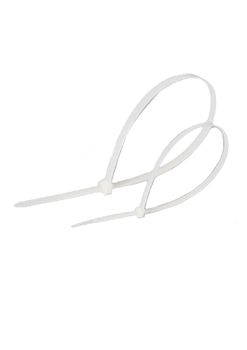 Lanview LVT551015 presilla Brida de nailon Nylon Blanco 100 pieza(s)