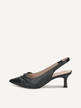 CAPRICE sling pumps, blue, made of Leather with Queenie, Size 36